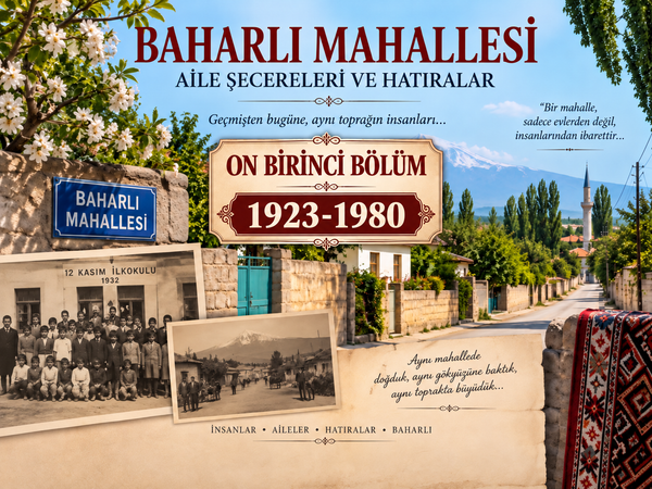 Baharlı Mahallesi Resimler: ON BİRİNCİ BÖLÜM